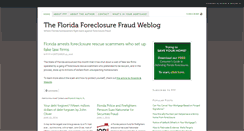 Desktop Screenshot of floridaforeclosurefraud.com